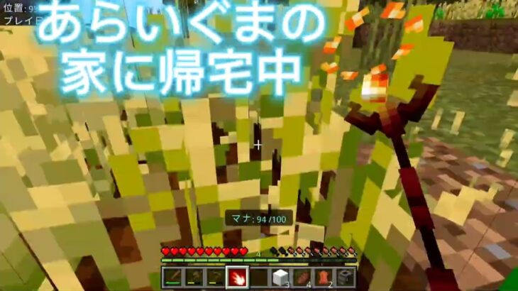 【マイクラ】魔法を使ってサバイバルしてみたら…　part2