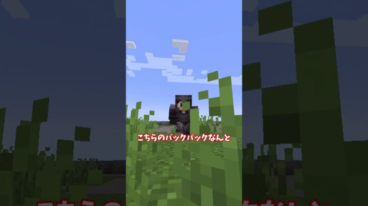 【マインクラフト】冒険のお供に #マイクラ #ゆっくり実況＃short#mod紹介