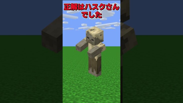 【マイクラ】超難問？シルエットクイズ🐻#shorts 【スイッチ対応/ゆっくり実況/マイクラ統合版】