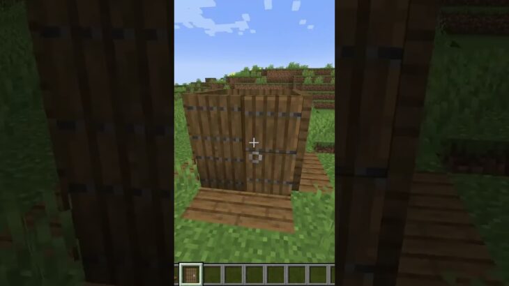 今話題のコンパクトな家の作り方をご紹介‼【マイクラ】#shorts