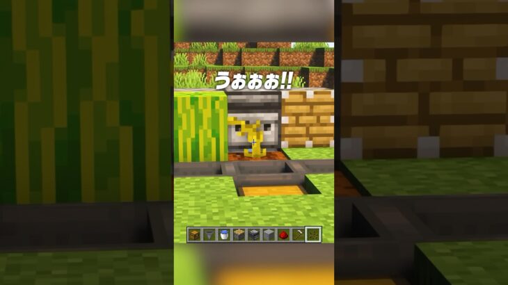 無限スイカ🍉【まいくら・マインクラフト】#shorts #らた #minecraft #ゲーム実況 #まいくら #マイクラ