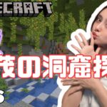 【マインクラフト】夏だ！繁茂の洞窟探検！建築もできたらいいな生配信！