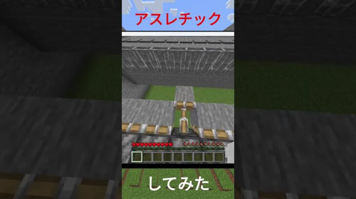 【マイクラ】アスレチックしてみた