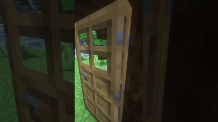 【マインクラフト】小さな家の作り方！(作り方は概要欄へ)