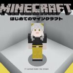 【マイクラ】はじめてのマインクラフト！リスポーン地厳選から仮拠点作りまで【サバイバル】