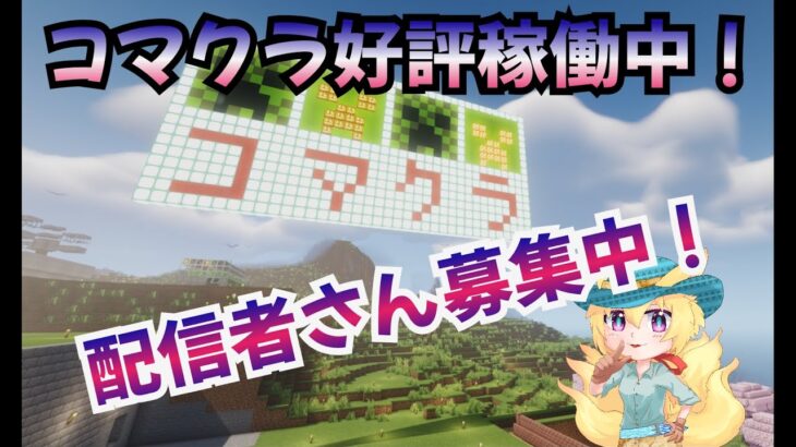 【マイクラ】コマンド勉強中！教えてくれる方募集中