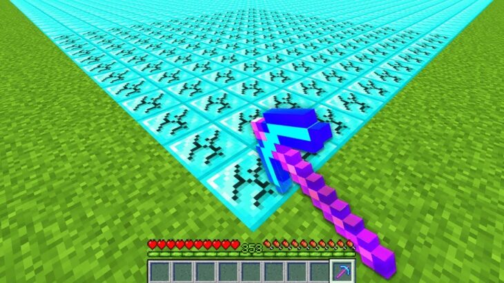 【マイクラ】採掘レベルがどんどん上がるマインクラフト