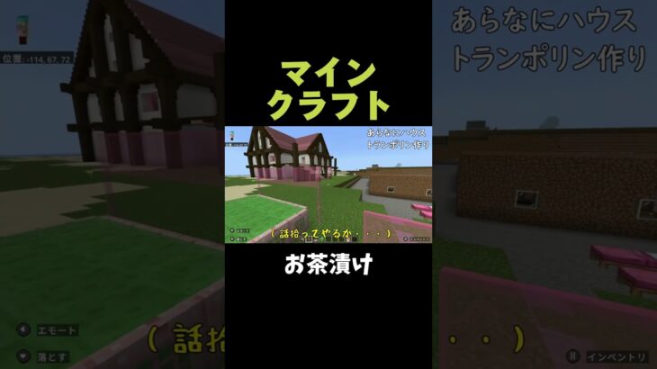 お茶漬け【マインクラフト】