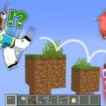 【ガチ勢vs初心者】お互いに妨害しまくるアスレレース対決！！【マイクラ・マインクラフト】