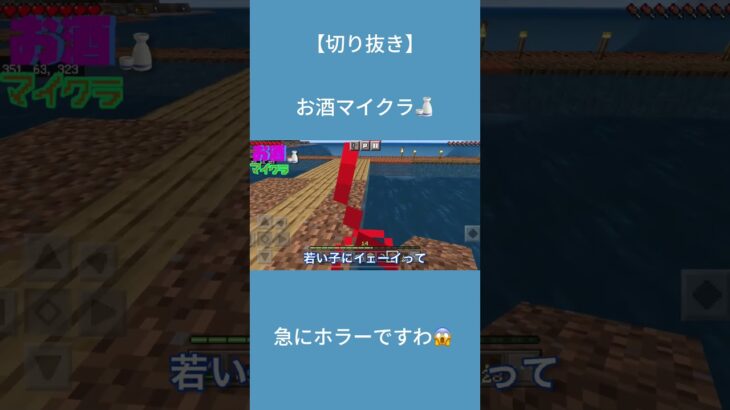 お酒って怖いねw #shorts #minecraft #マインクラフト #マイクラ #minecraftshorts