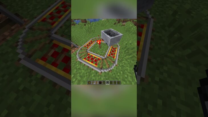 トロッコが爆速になるアプデが来てたw【マイクラコマンド】#shorts  #マイクラ #コマンド #マインクラフト  #ゆっくり #minecraft #ゆっくり解説