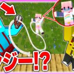 🌈女の子だけバンジージャンプのひもがちぎれるドッキリww【まいくら / マインクラフト】