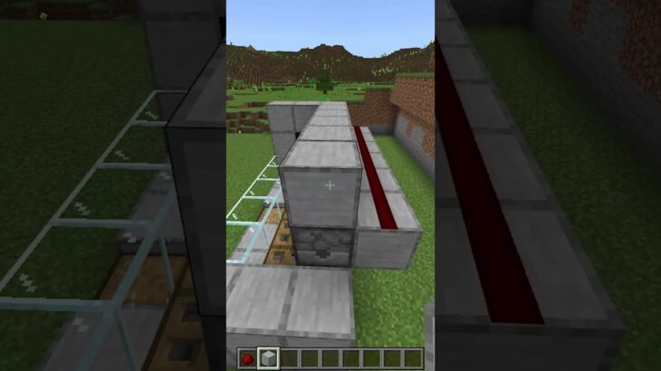 【マイクラ統合版】1.21対応‼簡単に焼肉と皮の製造機を作ってみた。 #shrots #マイクラ
