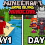 【マイクラ】いろんなモブがいる島で〇〇日間ハードコア生活をしたらヤバかった【100days】【Minecraft】【マインクラフト】