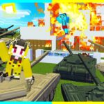 けなたろうの家を「戦車100台」で取り囲むドッキリwww 【まいくら / マインクラフト】