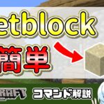 1つだけブロックを置く「/setblock」について簡単に解説！【マイクラJava】【voicevox初心者向けコマンド解説】