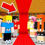 As Meninas Dividiram a Casa dos Amigos ao Meio no Minecraft!