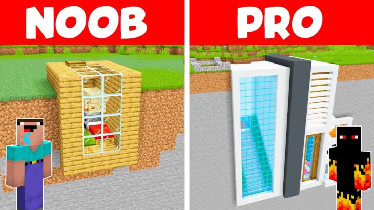 Casa na Montanha de Noob vs Pro no Minecraft!