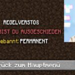 DER ERSTE BANN in Minecraft Helden (Fehlverhalten)