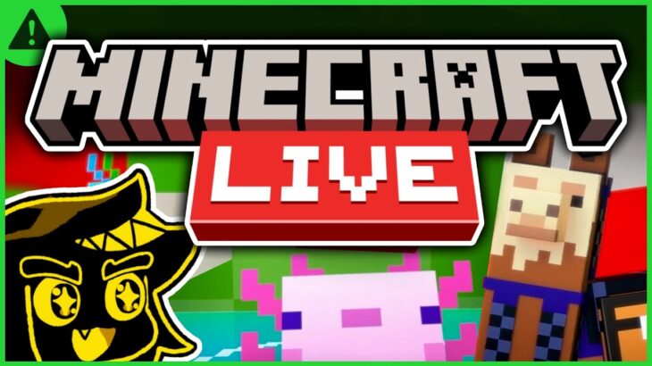 Let’s Watch Minecraft Live 2024 Together!