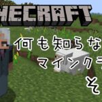 【MINECRAFT】30代引きニート、家を追い出される【#初見プレイ】