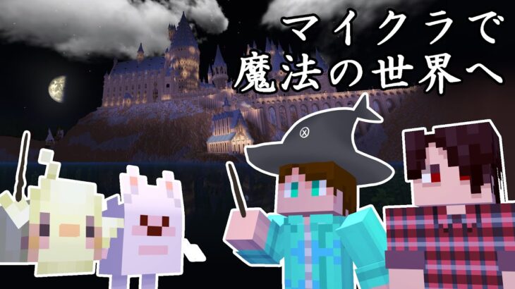 マイクラで魔法の世界にレッツゴー【Minecraft】