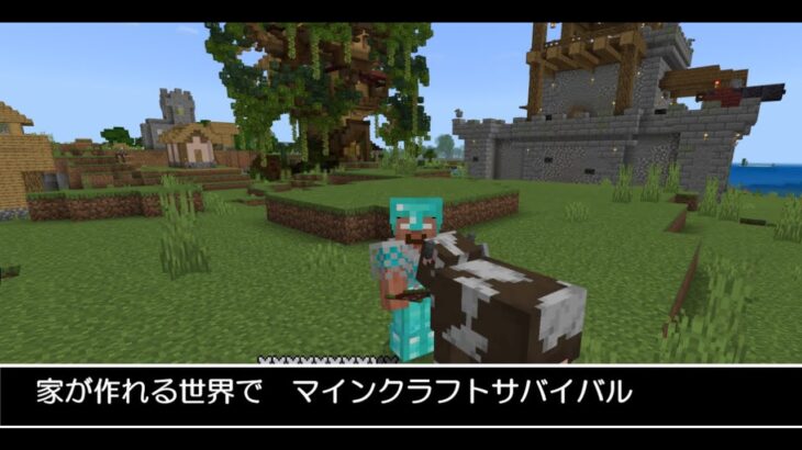 Minecraftで、家が作れる！！