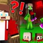 舞染はMinecraftの中で彼の家族で怖いマイキーの家族を見つけました！!