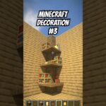 Minecraft Decoration (はいよろこんで) #minecraft #decoration #shorts