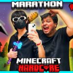 Minecraft Hardcore Marathon Stream ft.@dreamboyreal⚠️Live Till Beat Ender Dragon⚠️