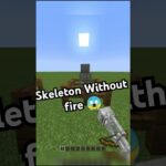 Minecraft Skeleton Logic (はいよろこんで) #minecraft #shorts #viral