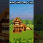 Minecraft house for survival #shorts #minecraft #minecraftbuilding