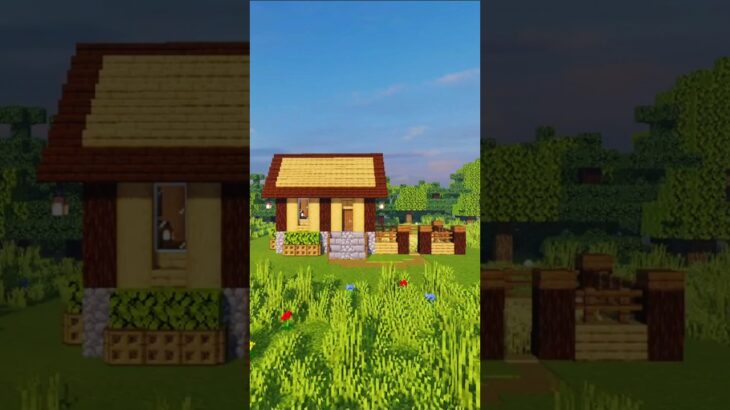 Minecraft house for survival #shorts #minecraft #minecraftbuilding