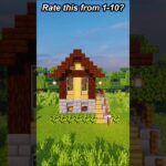 Minecraft house for survival #shorts #minecraft #minecraftbuilding