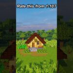 Minecraft house for survival #shorts #minecraft #minecraftbuilding