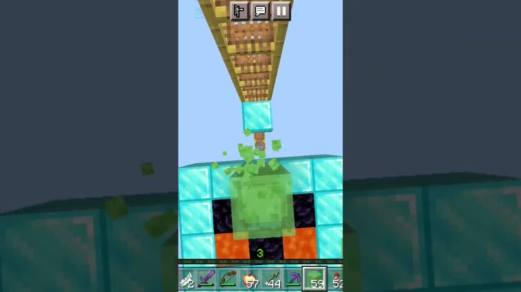Minecraft jumps #viral #shorts #minecraft #herobrine #マイクラ