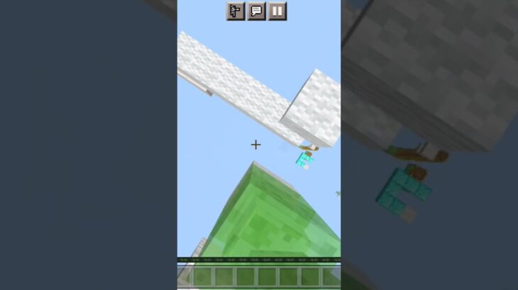 Minecraft jumps #viral #shorts #minecraft #マイクラ #herobrine