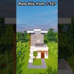 Minecraft modern house #shorts #minecraft #minecraftbuilding