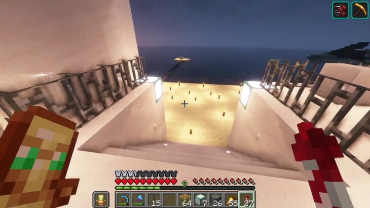 建築から逃げるな【Minecraft】（java版/Realms/影mod）