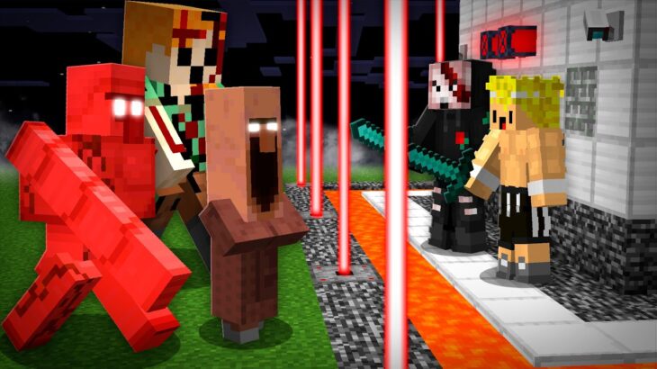 Mitos de Terror vs BASE SEGURA en Minecraft