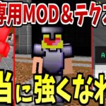 マイクラのPVPが確実に強くなれるMODとテクスチャを入れて本当に強くなれるのか検証してみた!!!-#マインクラフト【#Minecaft】