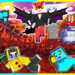 人間VS悪魔👿悪魔に支配された世界で生き延びるマインクラフト…【まいくら / マインクラフト】