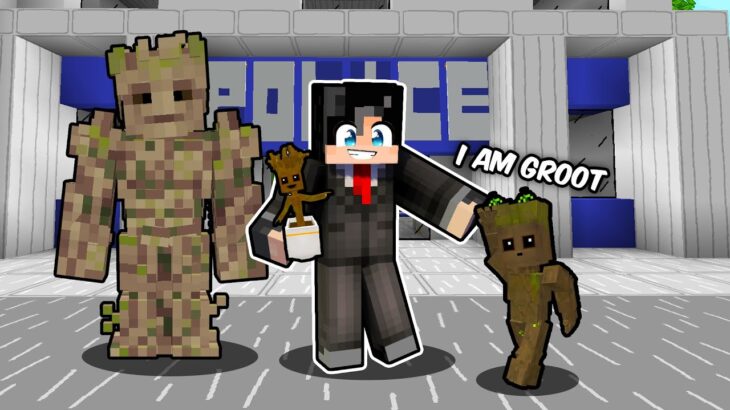 We ADOPTED The GROOT in Minecraft! (Tagalog)