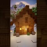 Winter house 🏠 #minecraft 🏠