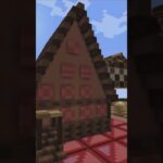 【マイクラ 建築 お菓子の家】マイクラで建築　お菓子の街のお菓子の家　マイクラ #minecraft #マインクラフト #マイクラ建築