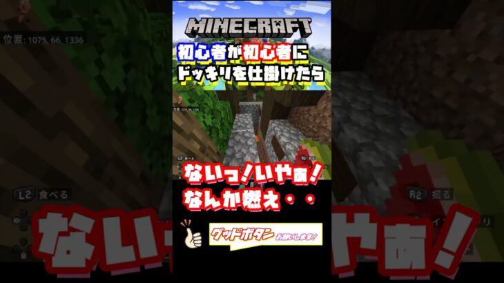 【マイクラいたずら】家の中にマグマ仕掛けてみた【ドッキリ】#マインクラフト　#minecraft