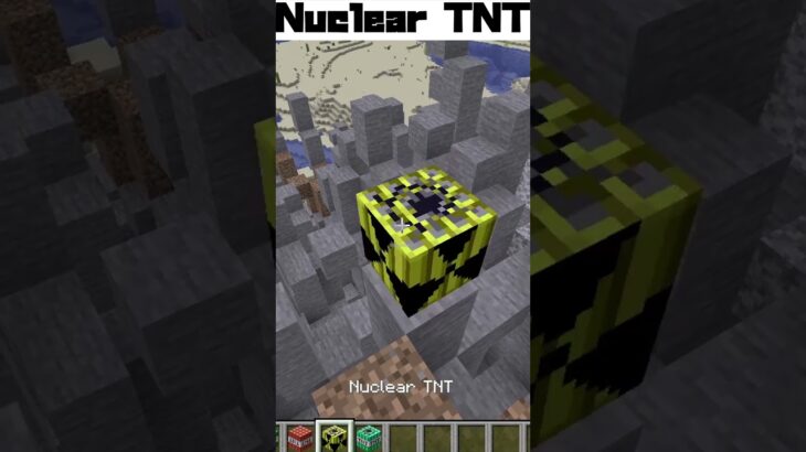 minecraft MOD TNT (minecraft BGM)#shorts