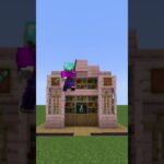 【マイクラ】シンプルに飾れてお洒落に見える本棚を建築してみたい#minecraft #shorts