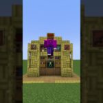 【マイクラ】シンプルに飾れてお洒落に見える本棚を建築してみたい#minecraft #shorts