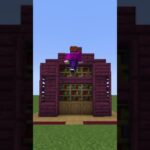 【マイクラ】シンプルに飾れてお洒落に見える本棚を建築してみたい#minecraft #shorts